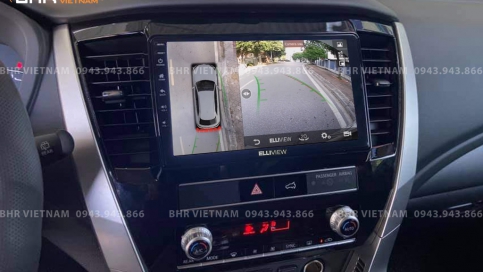 Màn hình DVD Android liền camera 360 xe Mitsubishi Pajero Sport 2018 - nay | Elliview S4 Premium
